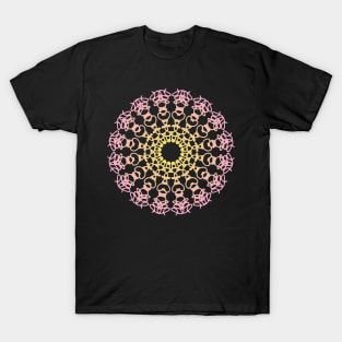 Mandala rainbow colors T-Shirt